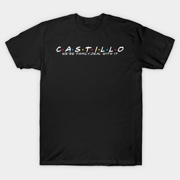 The Castillo Family Castillo Surname Castillo Last name T-Shirt by TeeLogic